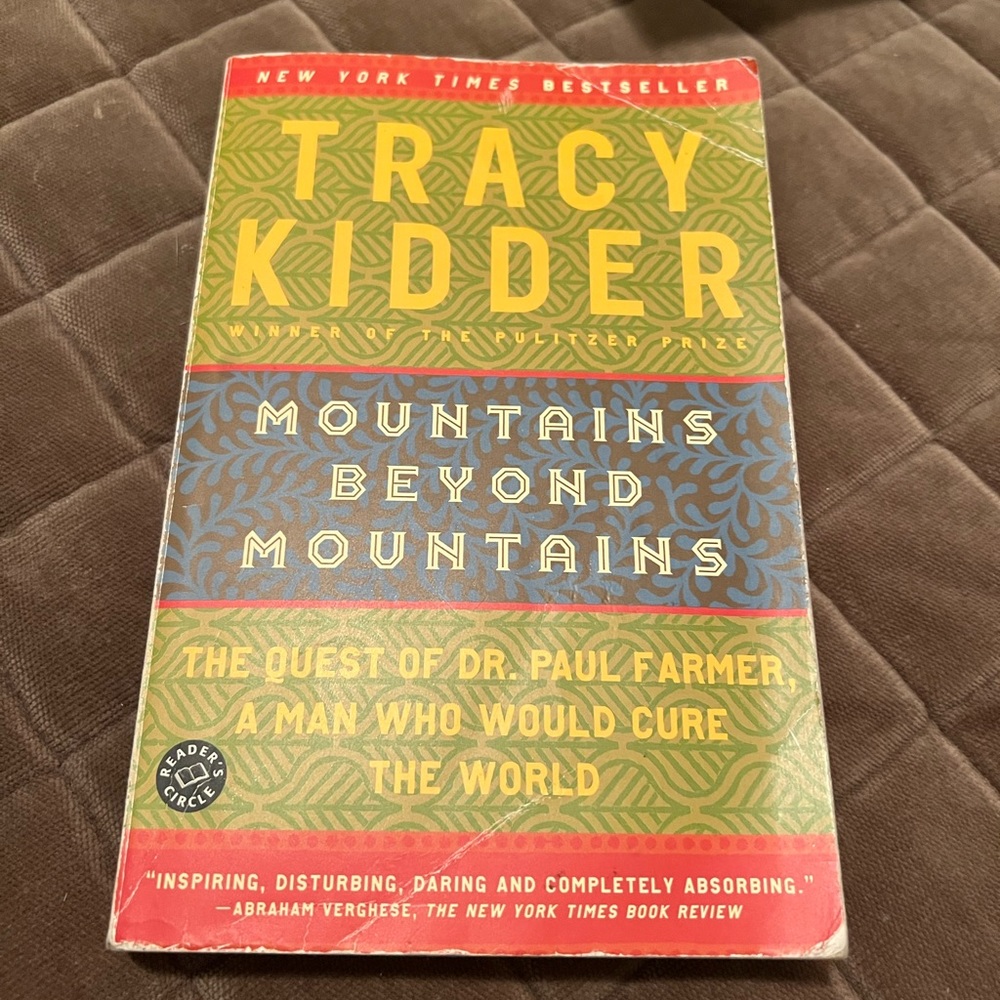 Mountains Beyond Mountains Book by Tracy Kidder